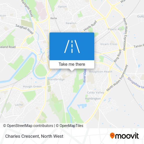 Charles Crescent map