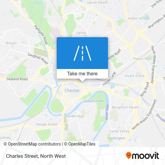Charles Street map