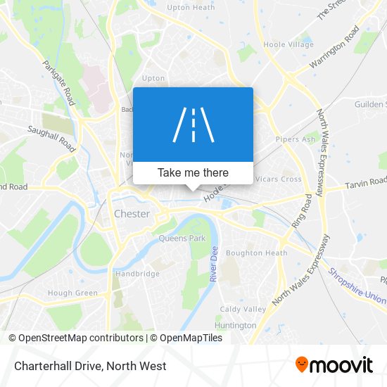 Charterhall Drive map