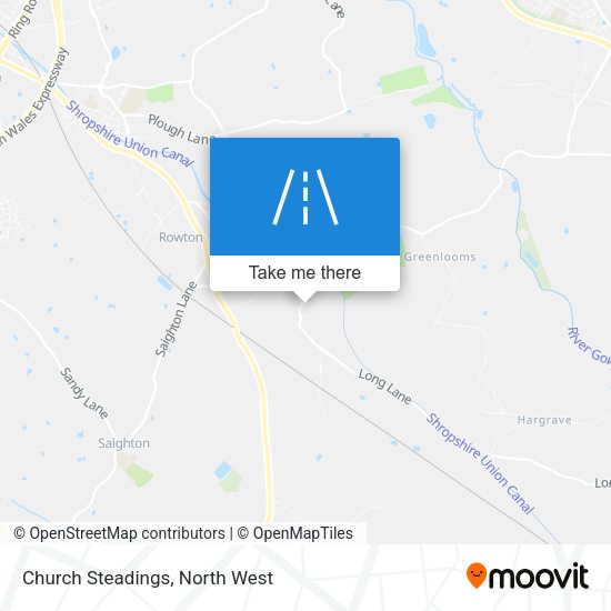Church Steadings map