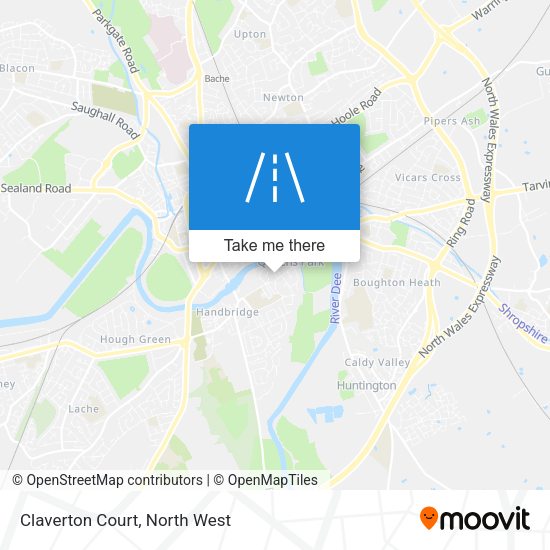 Claverton Court map