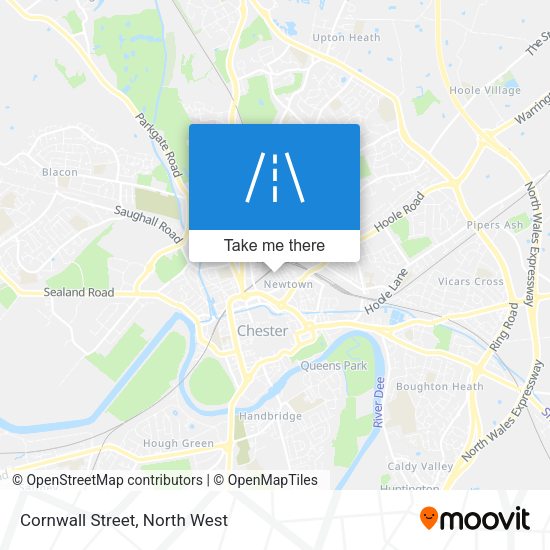 Cornwall Street map