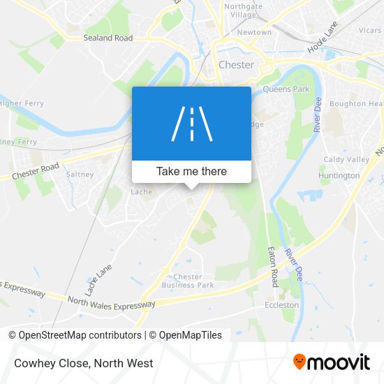 Cowhey Close map