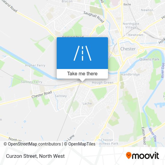 Curzon Street map
