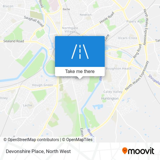 Devonshire Place map