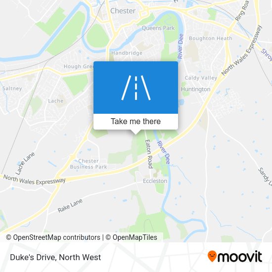 Duke's Drive map