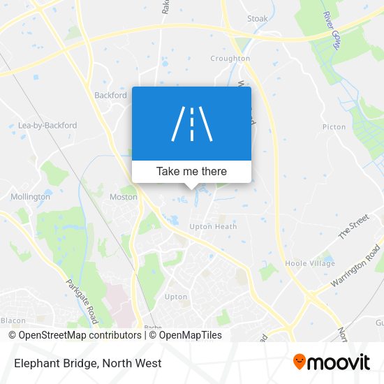 Elephant Bridge map