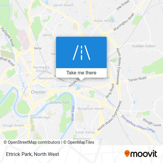 Ettrick Park map