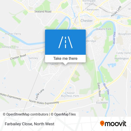 Farbailey Close map