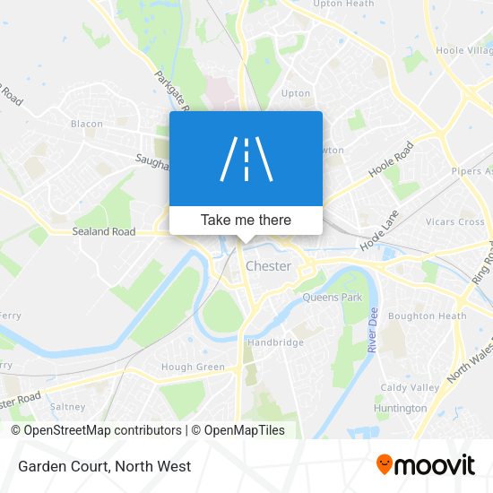 Garden Court map