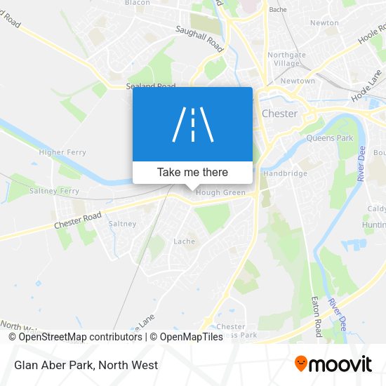 Glan Aber Park map