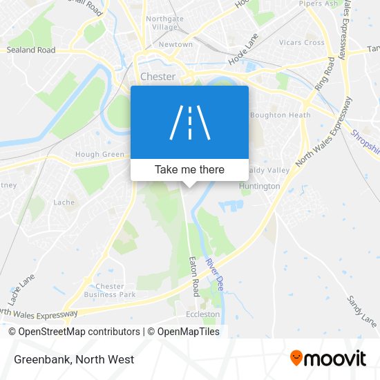 Greenbank map