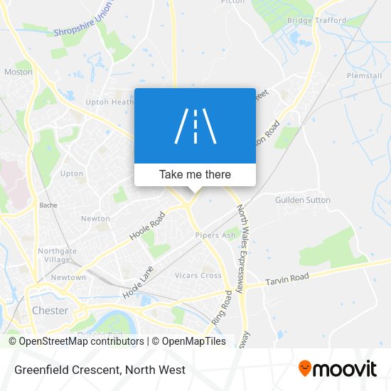 Greenfield Crescent map