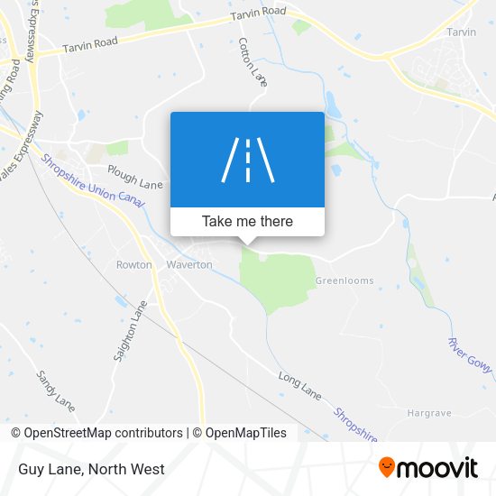 Guy Lane map