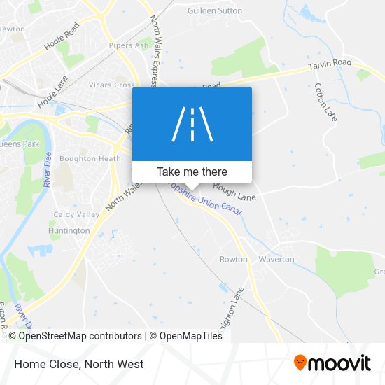Home Close map