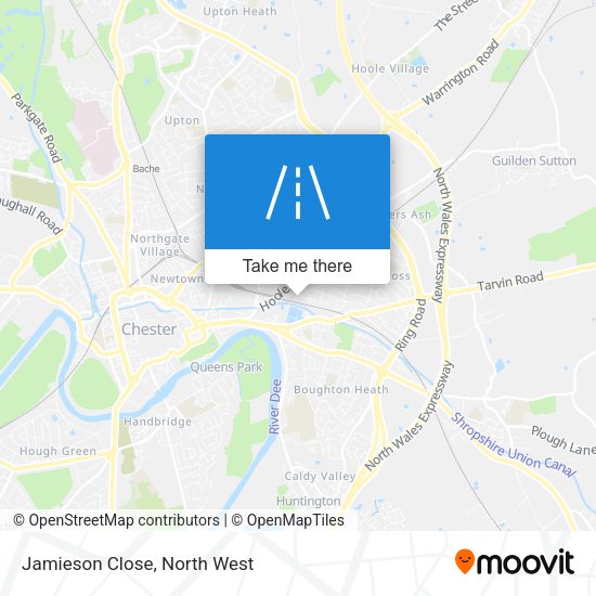 Jamieson Close map