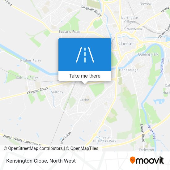 Kensington Close map