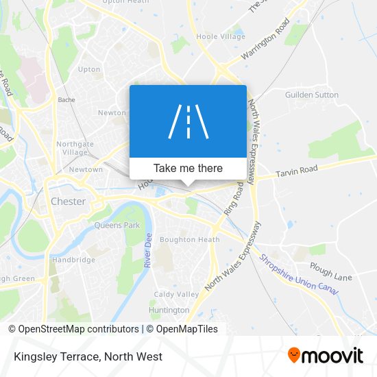 Kingsley Terrace map