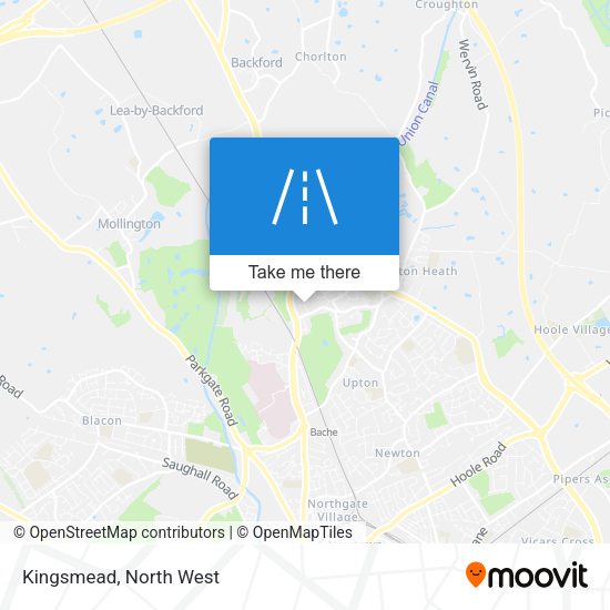 Kingsmead map