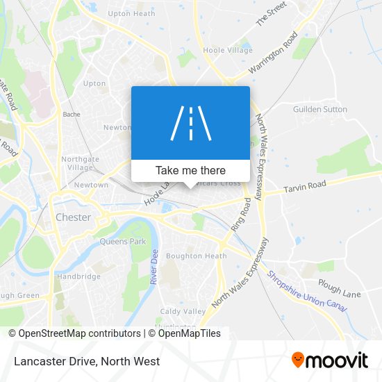 Lancaster Drive map