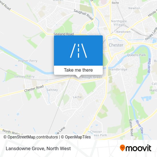 Lansdowne Grove map