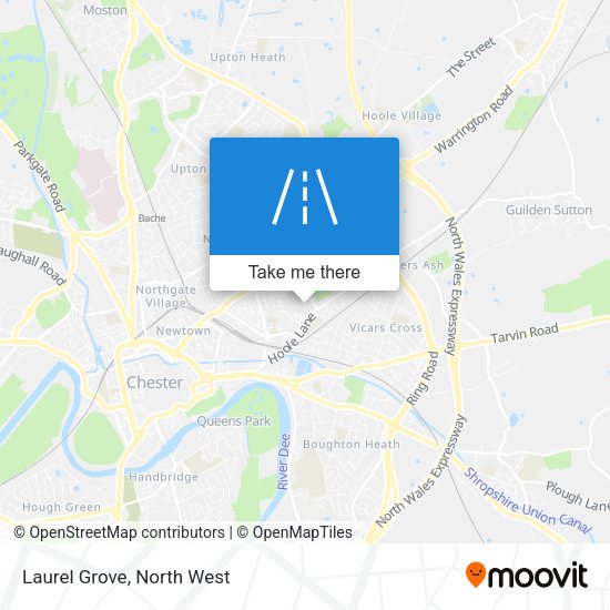 Laurel Grove map