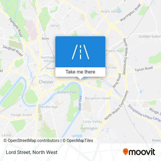 Lord Street map