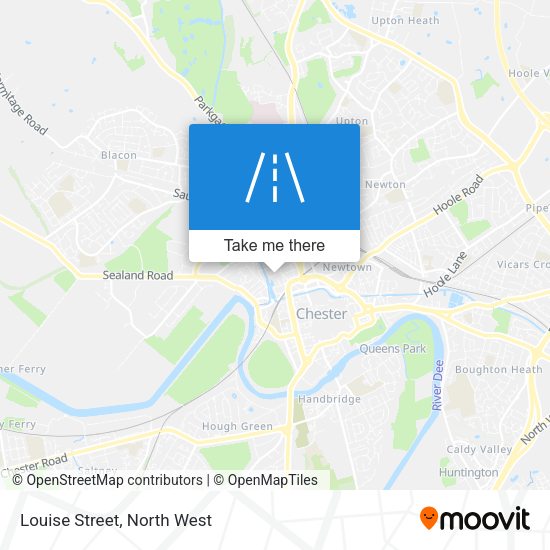 Louise Street map