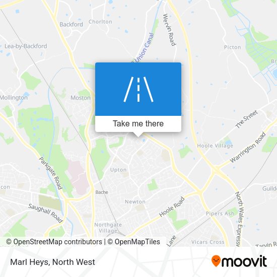 Marl Heys map