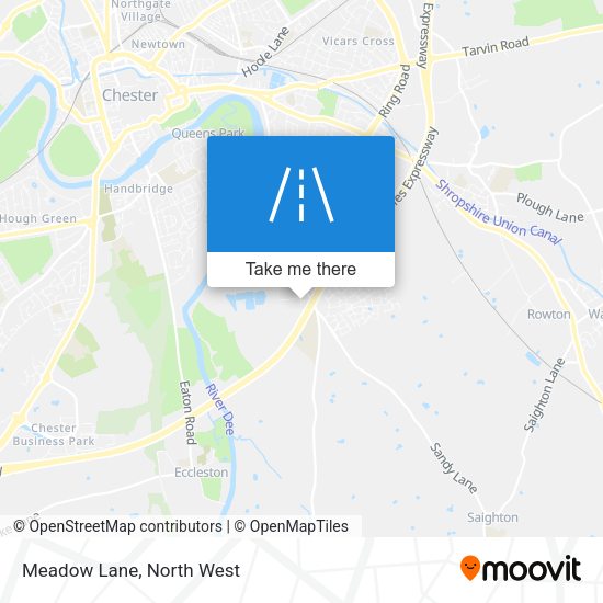 Meadow Lane map