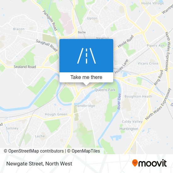 Newgate Street map