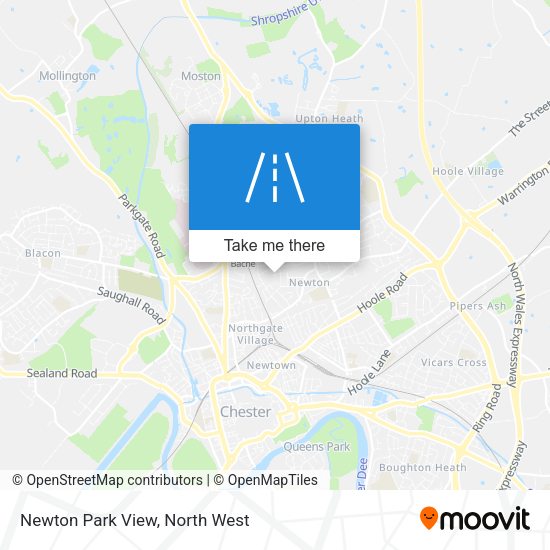 Newton Park View map