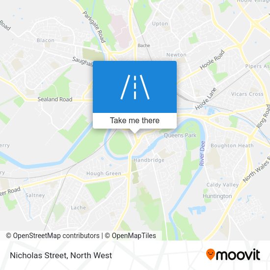 Nicholas Street map