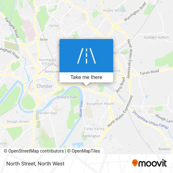 North Street map