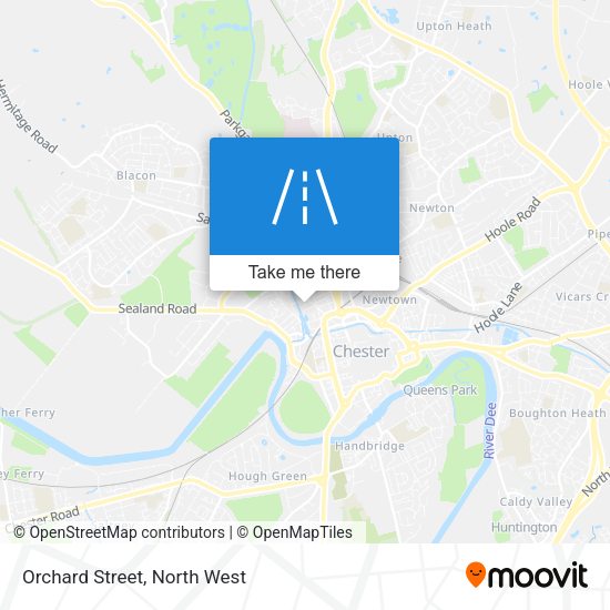 Orchard Street map