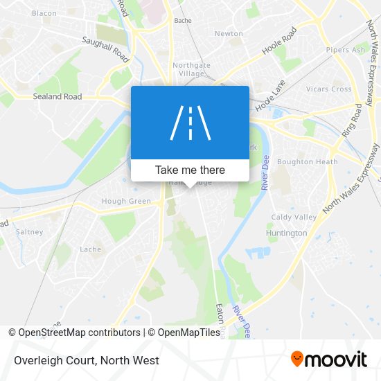 Overleigh Court map