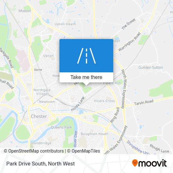 Park Drive South map