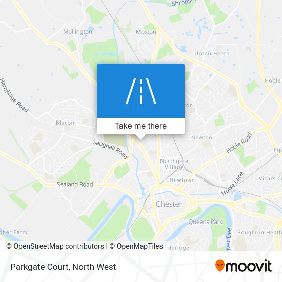 Parkgate Court map