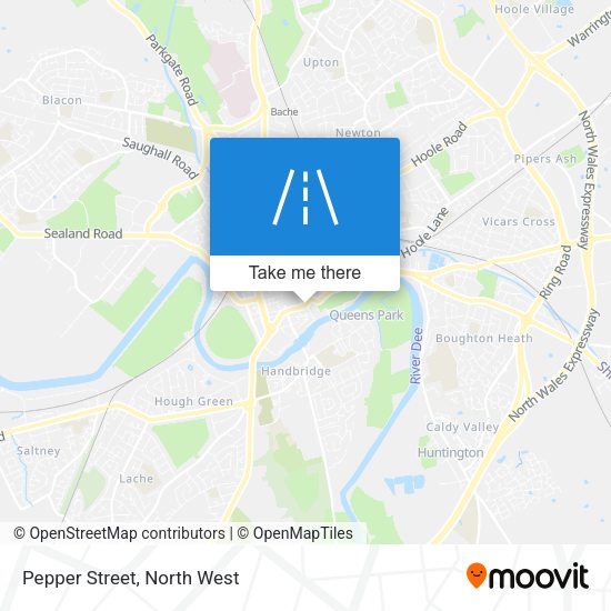 Pepper Street map