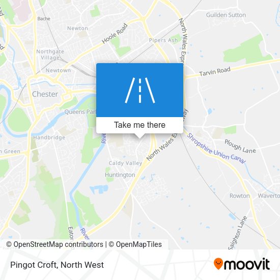 Pingot Croft map