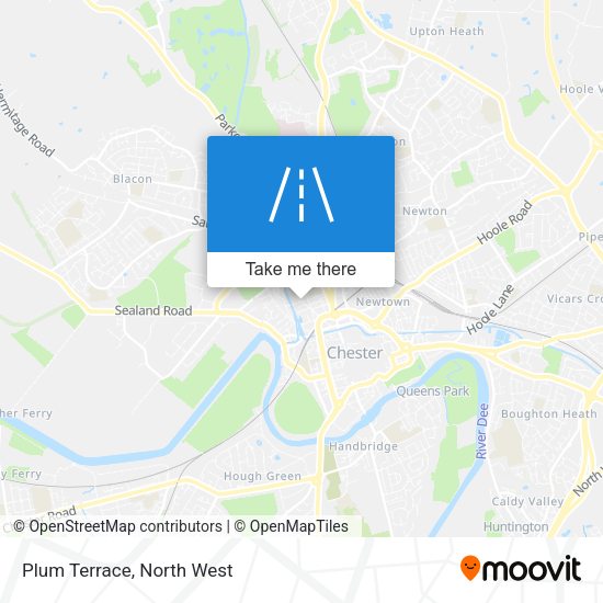 Plum Terrace map