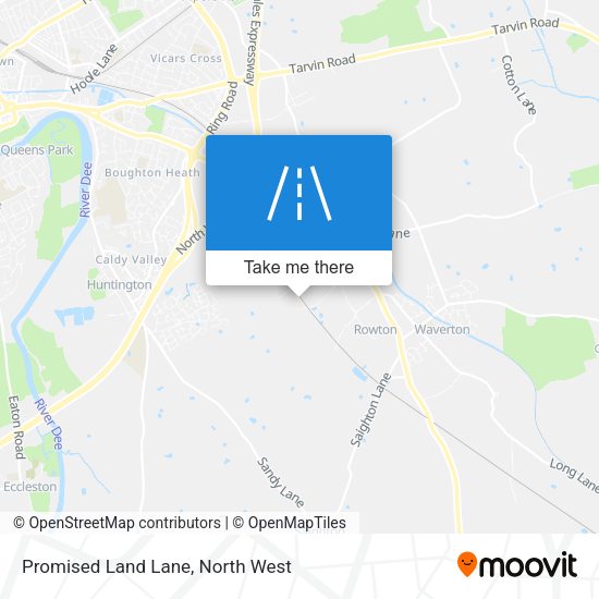 Promised Land Lane map