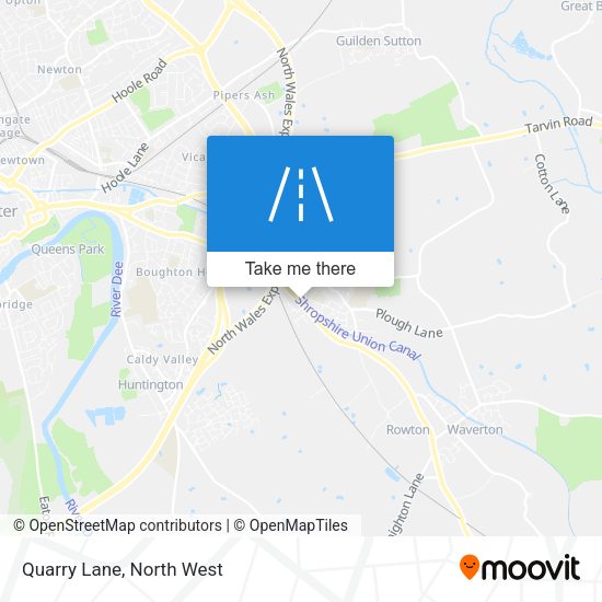 Quarry Lane map
