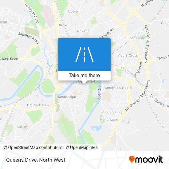 Queens Drive map