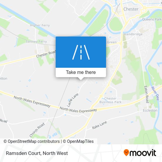 Ramsden Court map