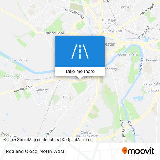 Redland Close map