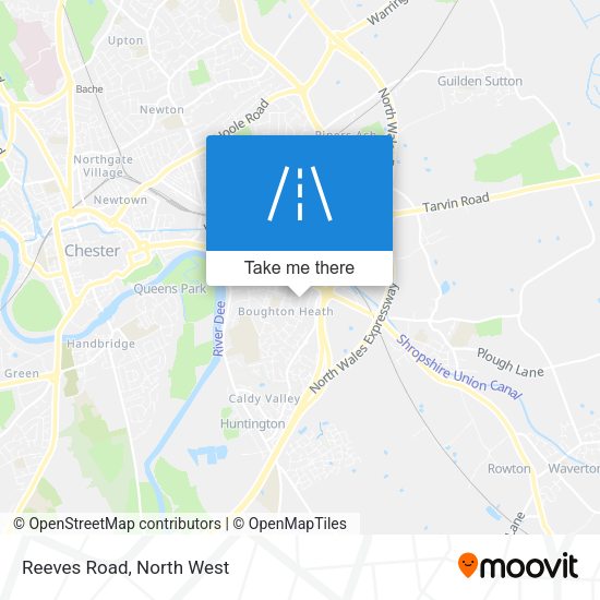 Reeves Road map