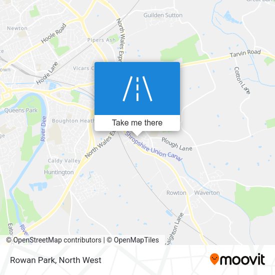 Rowan Park map