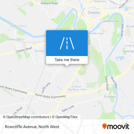 Rowcliffe Avenue map