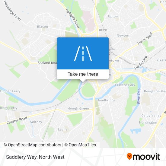 Saddlery Way map